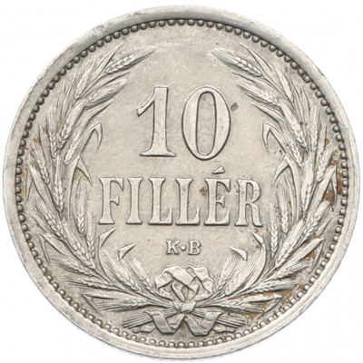 10 филлеров 1909 года Венгрия