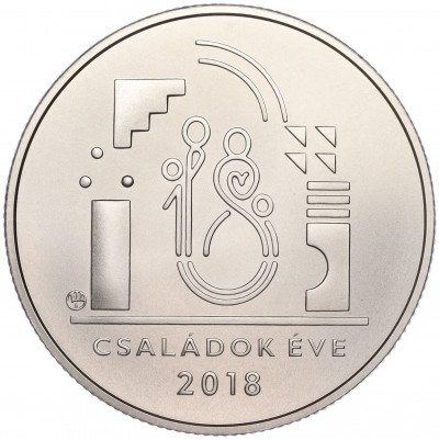 2000 форинтов 2018 года Венгрия «Год семьи»