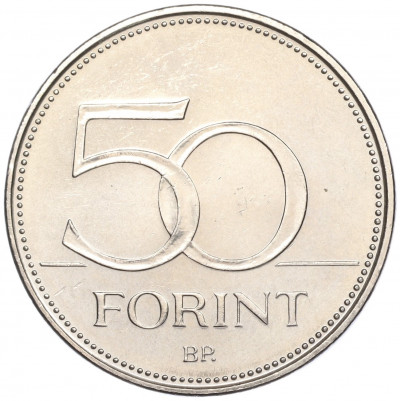 50 форинтов 2005 года Венгрия «15 лет созданию международной детской службы безопасности»