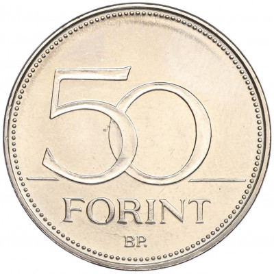 50 форинтов 2006 года Венгрия «125 лет основанию Венгерского Красного Креста»