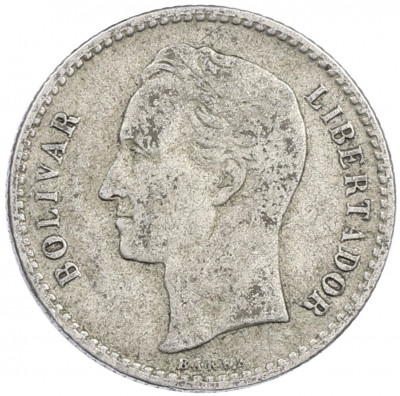 50 сентимо 1954 года Венесуэла