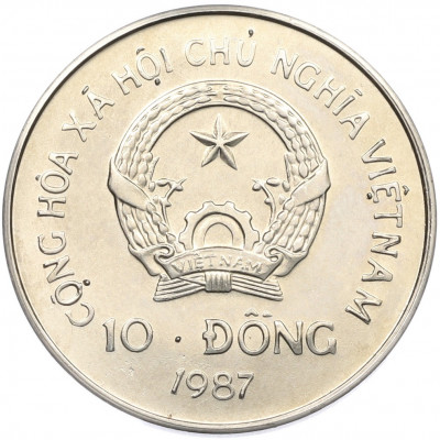 10 донг 1987 года Вьетнам «Орангутан»