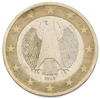 1 евро 2002 года A Германия