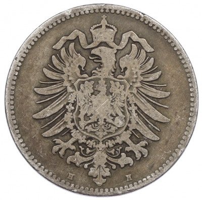 1 марка 1874 года H Германия