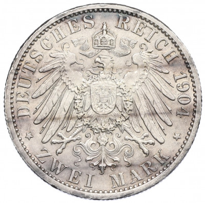 2 марки 1904 года Германия (Гессен) «400 лет со дня рождения Филиппа I Великодушного»