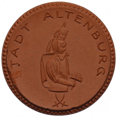 2 марки 1921 года Германия — город Альтенбург (Нотгельд)