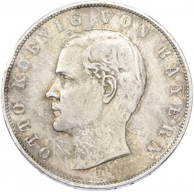 3 марки 1909 года D Германия (Бавария)