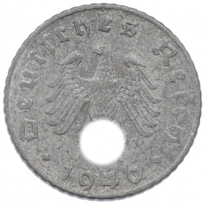 5 рейхспфеннигов 1940 года E Германия