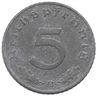 5 рейхспфеннигов 1940 года E Германия