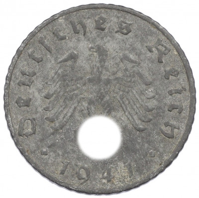 5 рейхспфеннигов 1941 года J Германия