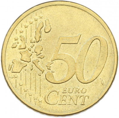 50 евроцентов 2002 года A Германия