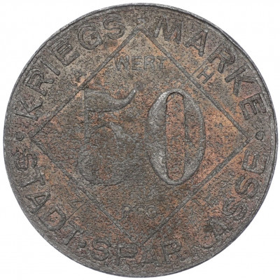 50 пфеннигов 1917 года Германия — город Билефельд (Нотгельд)