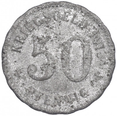 50 пфеннигов 1918 года Германия — город Хаген (Нотгельд)