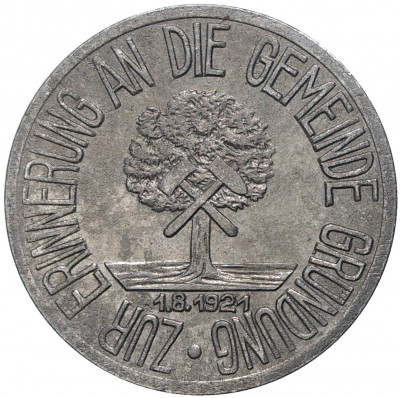 50 пфеннигов 1921 года Германия — город Линден-Дальхаузен (Нотгельд)