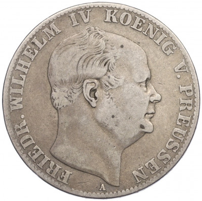 1 союзный талер 1859 года А Пруссия