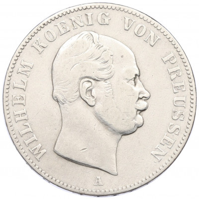 1 союзный талер 1862 года Пруссия