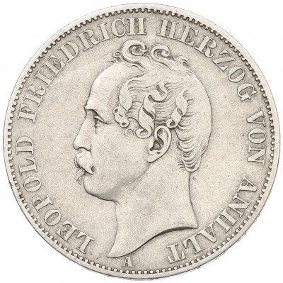 1 союзный талер 1869 года Ангальт-Дессау