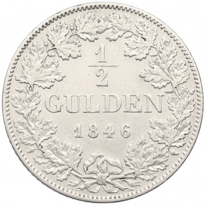 1/2 гульдена 1846 года Бавария