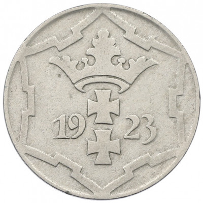10 пфеннигов 1923 года Данциг