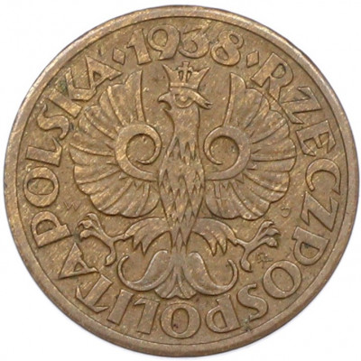 1 грош 1938 года Польша