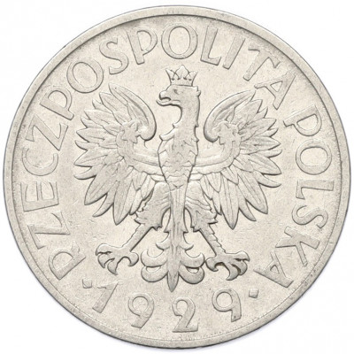 1 злотый 1929 года Польша