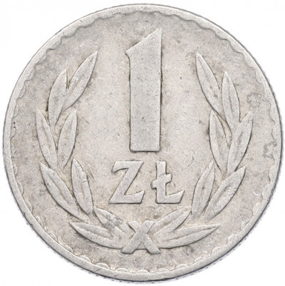 1 злотый 1974 года Польша