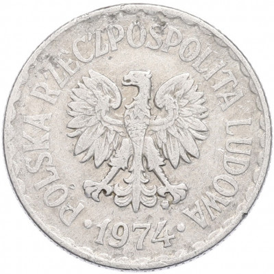1 злотый 1974 года Польша