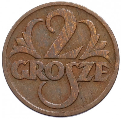 2 гроша 1928 года Польша