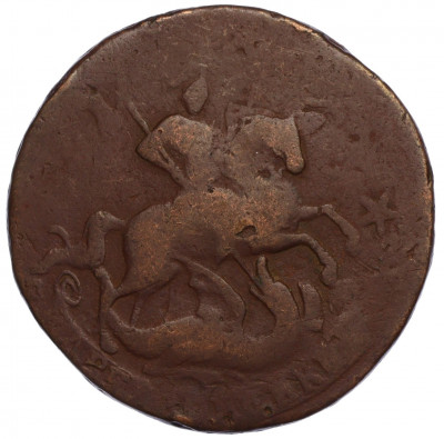 2 копейки 1766 года СПМ