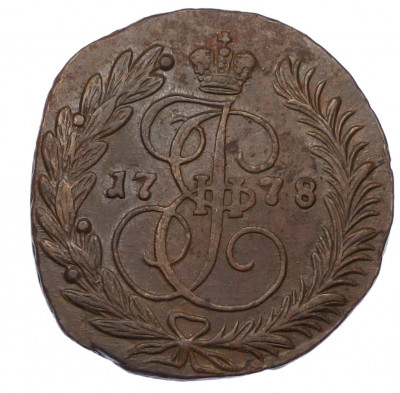 2 копейки 1778 года ЕМ