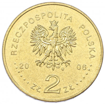 2 злотых 2006 года Польша «100 лет Варшавской школы экономики»