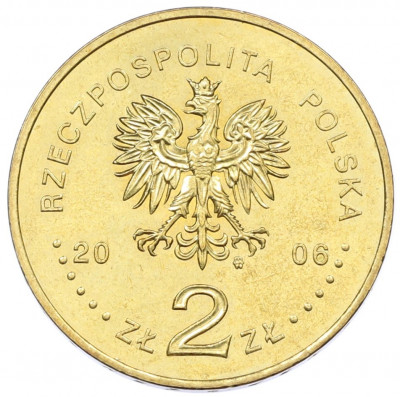 2 злотых 2006 года Польша «500 лет провозглашения статута Яна Лаского»