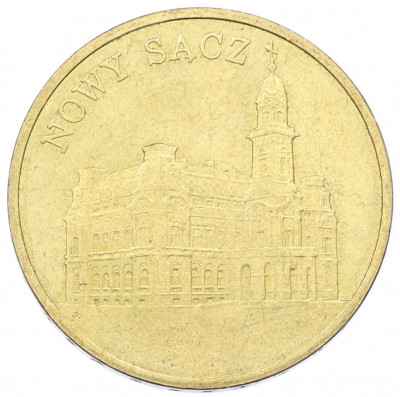 2 злотых 2006 года Польша «Древние города Польши — Новы-Сонч»