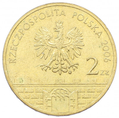 2 злотых 2006 года Польша «Древние города Польши — Новы-Сонч»