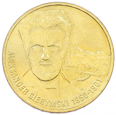 2 злотых 2006 года Польша «Художники Польши 19-20 века — Александр Герымский»