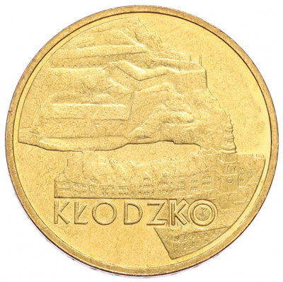 2 злотых 2007 года Польша «Древние города Польши — Клодзко»