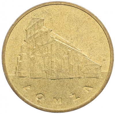 2 злотых 2007 года Польша «Древние города Польши — Ломжа»