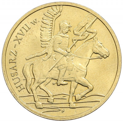 2 злотых 2009 года Польша «История польской кавалерии — Гусар XVII века»