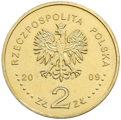 2 злотых 2009 года Польша «История польской кавалерии — Гусар XVII века»