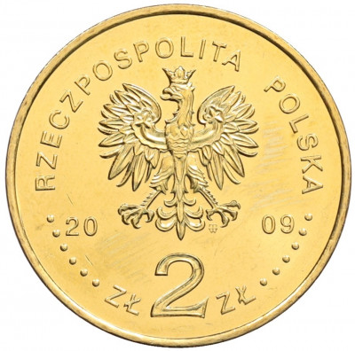 2 злотых 2009 года Польша «Польский путь к свободе — всеобщие выборы 4 июня 1989»