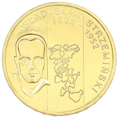 2 злотых 2009 года Польша «Художники Польши 19-20 века — Владислав Стржеминский»