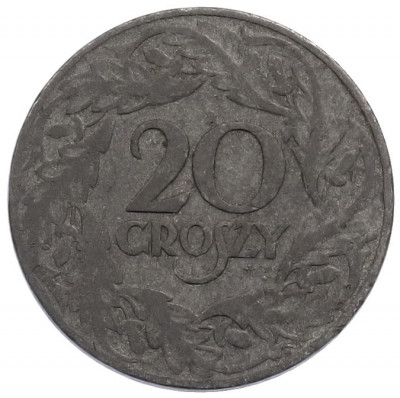 20 грошей 1923 года Польша