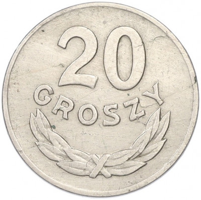 20 грошей 1949 года Польша
