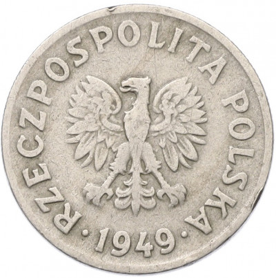 50 грошей 1949 года Польша