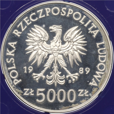 5000 злотых 1989 года Польша «Торунь»