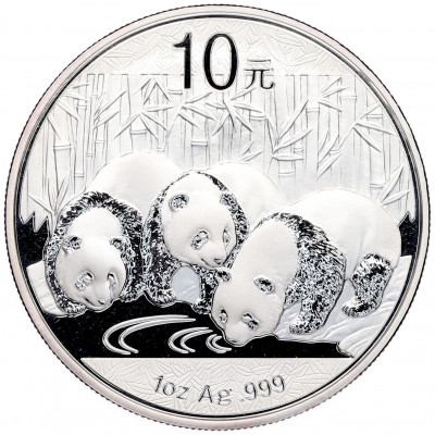 10 юаней 2013 года Китай «Панда»