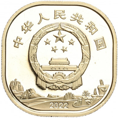 5 юаней 2022 года Китай «Всемирное наследие ЮНЕСКО — Гора Эмей»