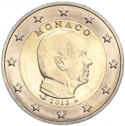 2 евро 2012 года Монако