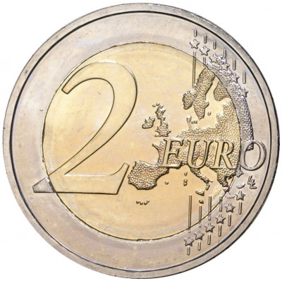 2 евро 2015 года D Германия «25 лет объединению Германии»