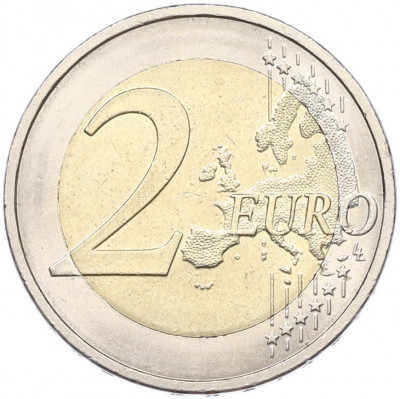 2 евро 2015 года J Германия «30 лет флагу Европейского союза»